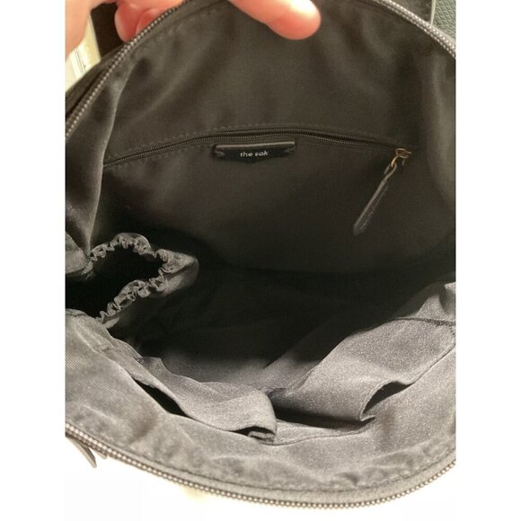 NWOT The Sak Olvera Backpack Style Unisex Black Quilted Travel Work School